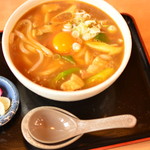 手打うどん麦や - 満月カレーうどん２