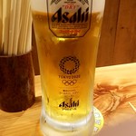 新時代 - アサヒビールオリジナルスペシャルジョッキ：360円