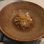 Quay Restaurant - 「イカとウニのスープ仕立」　　　　　　　　　　　まるでお茶漬けのよう