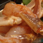 割烹　魚先 - たいざカニ