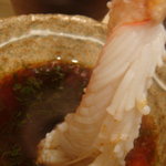 割烹　魚先 - カニしゃぶ　いただきま～す♪　超幸せでした(^^;