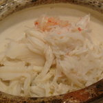 割烹　魚先 - たいざカニ　ボイル