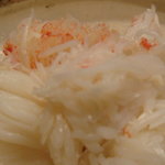 割烹　魚先 - たいざカニ　アップ