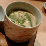 寿しげん - 白子入り茶碗蒸し