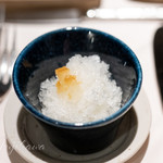 ザ・レギャン・トーキョー - 和歌山県産柚子とエルダーフラワーのグラニテ