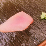 すし処 志喜 - ビンチョウマグロの生ハム
