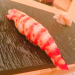 すし処 志喜 - 車エビ　握り