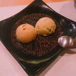 すし処 志喜 - ほうじ茶と玄米茶のアイス