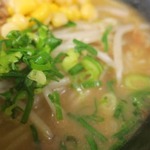 王時計 - みそバターラーメン　ズームアップ