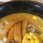 王時計 - みそバターラーメン　ズームアップ