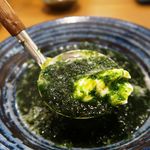 Nihonshu Genka Sakagura - 濃厚青のり豆腐はさすが人気NO１！ガチでおすすめ！これだけでも延々と呑める！！
                        