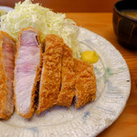 とんかつひなた - リブロース定食