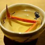 御幸町 田がわ - 間人蟹爪酒