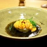 御幸町 田がわ - 黒海苔の餡が旨いですね