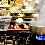 御幸町 田がわ - まるまる太った河豚白子