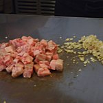 She'll be - ガーリックライスのお肉