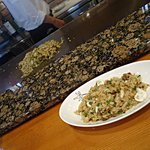 She'll be - １人前ずつ取り分けてくださいました。