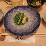 個室ふぐかに料理 磯笛 - 「てっさ ぽん酢が沢山使えて美味！」2018年早春