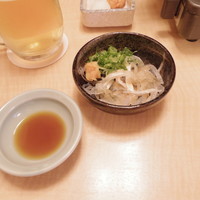 個室ふぐかに料理 磯笛 - 「湯引き」2018年早春