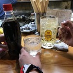 なんやかんや - 持ち込みダメ！絶対！（店内では飲んでません。(･∀･)