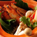 Tom Yum Goong Soup 2 servings Spicy of shrimp soup<tom yum kun>