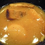 つけ麺 五ノ神製作所 - 限定-銀ダラ搾りのつけ汁+味玉（'11.10)