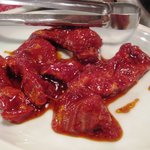 一楽 - 焼肉定食\１０００の「カルビ」