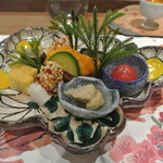 日本料理 潤花 - 焼き物八寸