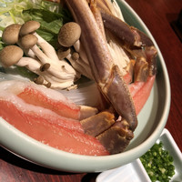 かにと道産料理 雪華亭 - ズワイ蟹しゃぶしゃぶ