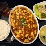 白石中華食堂 BOO - 麻婆豆腐定食(680円)