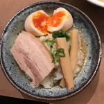 銀座 八五 - スープご飯にしました