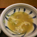 残り1口になれば、お出汁投入