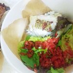 Vacanteen -VACANT食堂- - 2段になっていて下段にサラダが入ってました