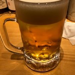 井出家 - 生ビール