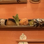 壽山 - タラの白子こうせんあげ、タラの芽、さわら