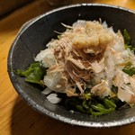 天史朗鮨 - メカブ　ボイル仕立ての熱々を頂けます