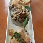洋食バル Doors Kitchen - 前菜盛り合わせプレート(３種盛り)