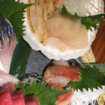 旬酔基じ - ホタテのヒモはヌメリを綺麗に取ってるから
      スッキリこりこりで美味〜♡