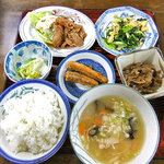 まつもと食堂 - 日替り定食（２０１１年１０月）