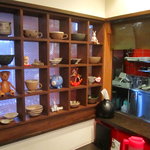 麺　藏藏 - 陶芸家の方に作っていただいたものもオブジェに！