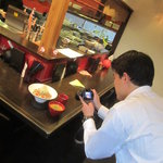 麺　藏藏 - 取材風景（つけめん撮影）