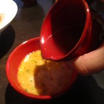 麺　藏藏 - 途中で”魚介スープ”を投入！