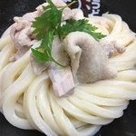 極楽うどん TKU - 蒸し鶏サルサつけ麺（￥890）