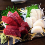 Hisami - マグロと二枚貝のお造り