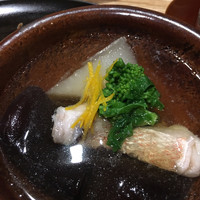 銀座くどう - 甘鯛・かぶら・きくらげ 出汁が美味しい。きくらげのコリっと食感とかぶらの、口の中でとろける食感。 かなり好みです。