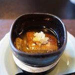 徳山鮓 - 鰻の飯蒸し、実山椒と生姜（2017/12）