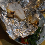 浜貞 - 天然ふぐ白子焼（１，３５０円＋税）２皿目２０１９年１月