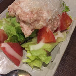 食材工房 どんぴしゃ - マグロとアボカドのサラダ