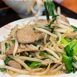 永興　点心茶房 - レバニラ炒め