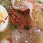 加護坊温泉　さくらの湯 - 海老塩ラーメン 750円